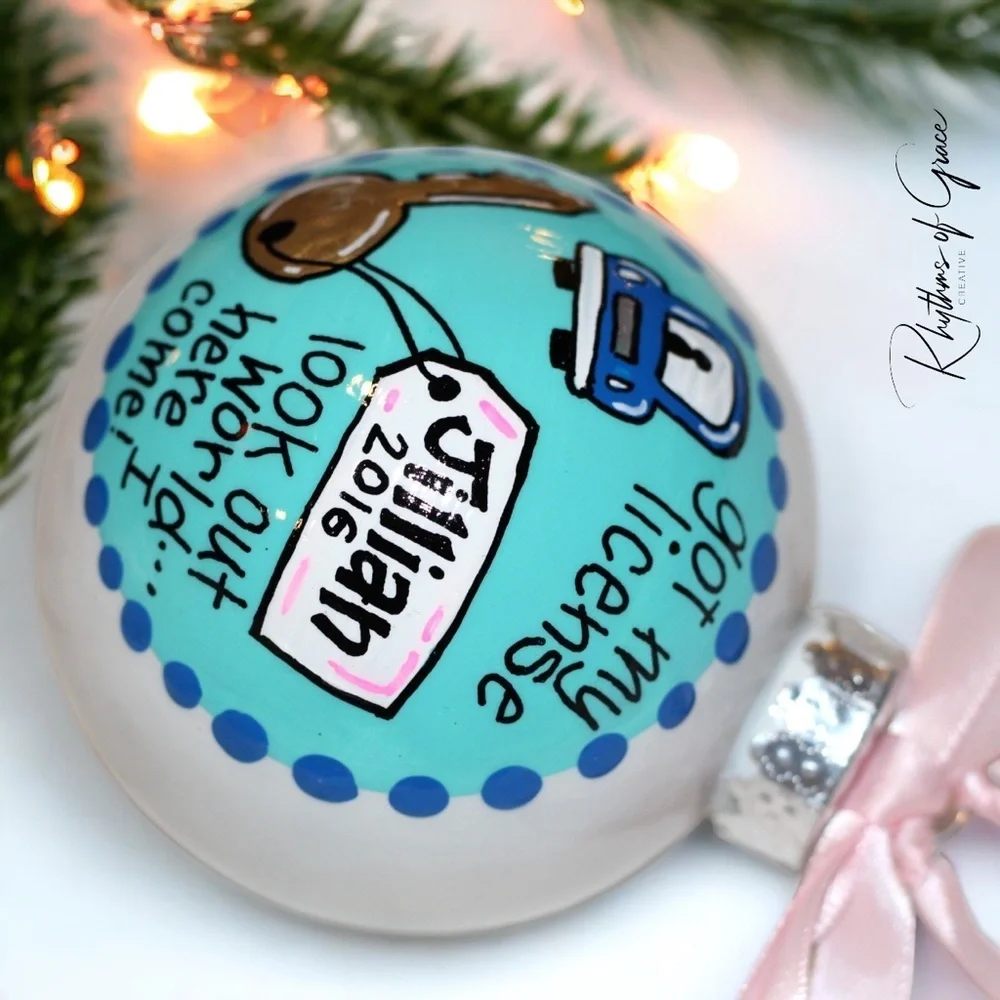 Christmas Ornament: "Driver's License" – Celebrate the New Driver in Your Life - Picture 3 of 10